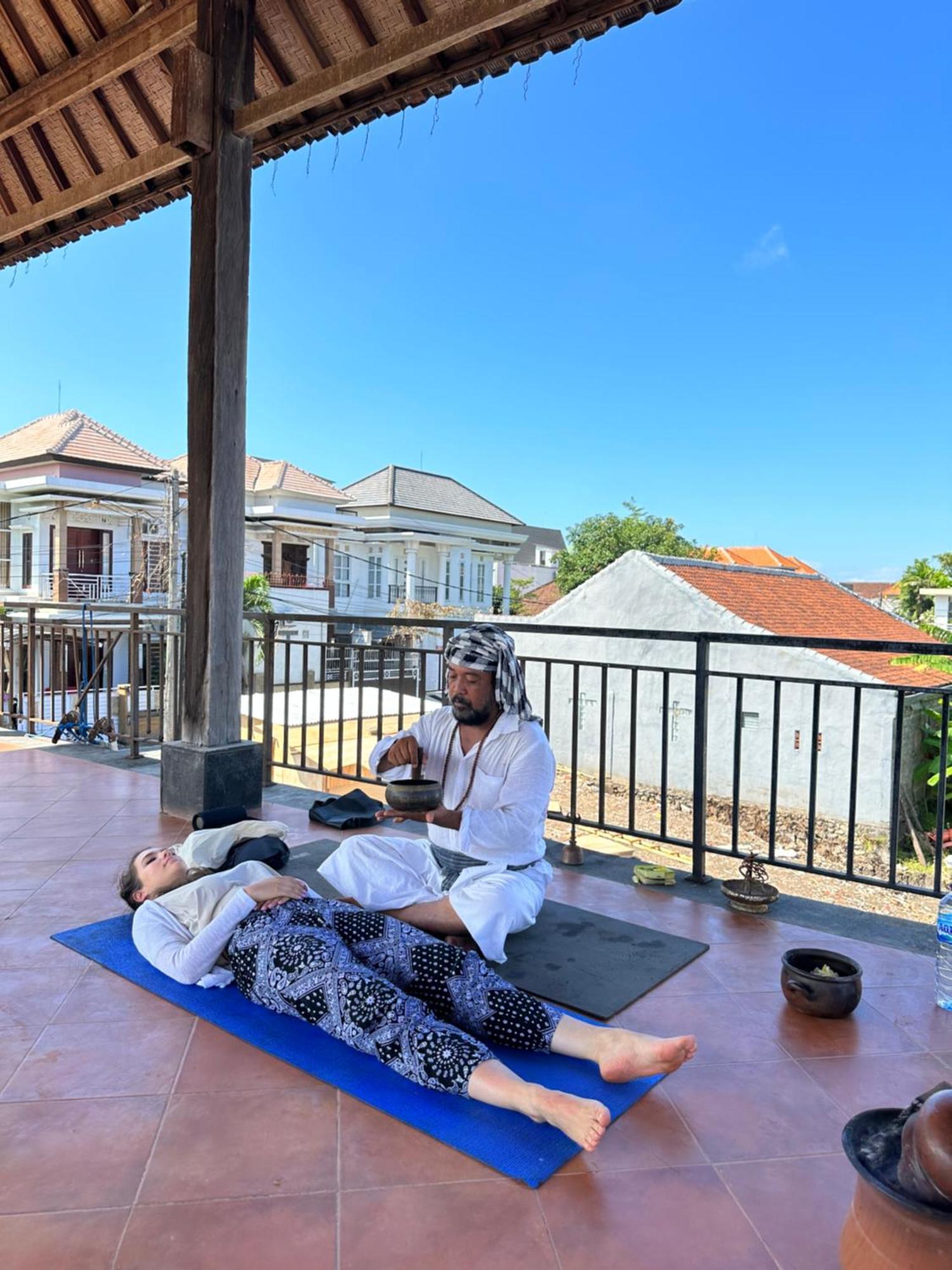 Bali Telaga Hati Yoga Healing And Retreat Center Hostel Санур Екстер'єр фото