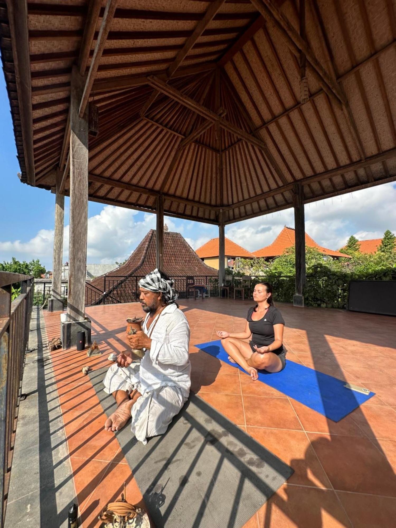 Bali Telaga Hati Yoga Healing And Retreat Center Hostel Санур Екстер'єр фото